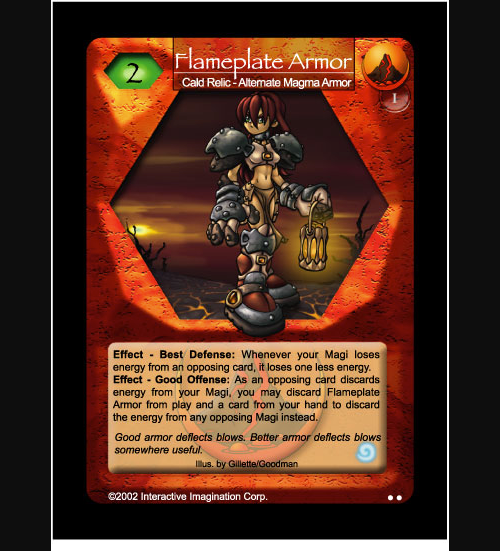 Flameplate Armor - Foil